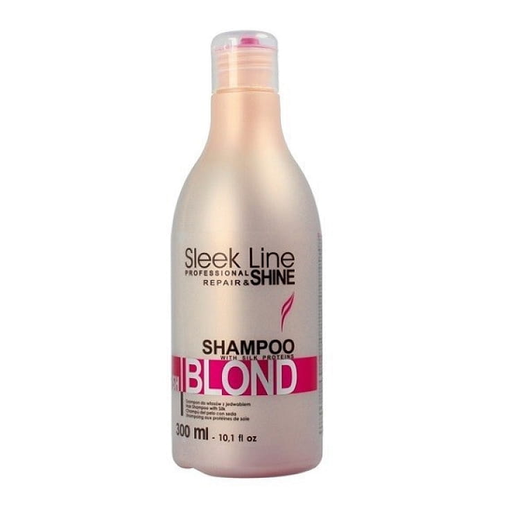 sleek line szampon blond rozowy