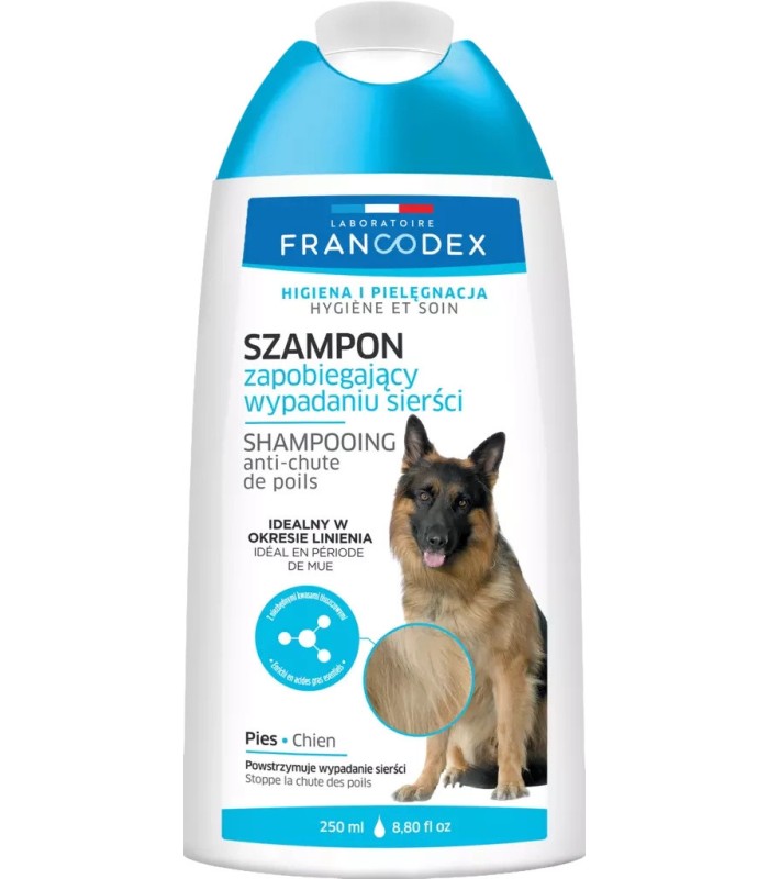 szampon dla psa na wypadanie sierści dla mopsa