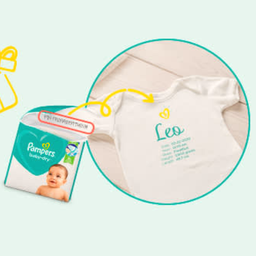 gratis t shirt pampers