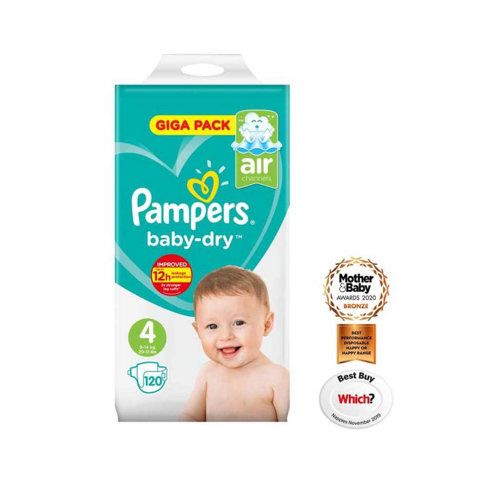 pampers active baby giga pack