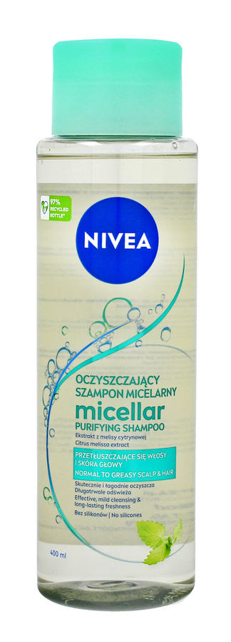 nivea szampon micelarny włosów przetłuszczających się