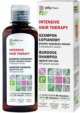 elfa pharm intensive hair therapy szampon łopianowy przeciw wypadaniu włosów