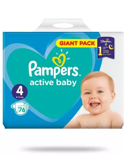 pampers active baby dry 4 8-14 kg 90 sztuk cena