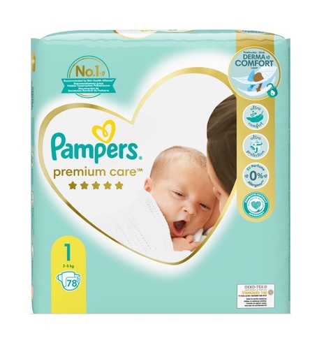 pampers premium care 78 szt cena