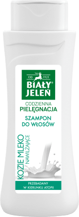 szampon do włosów biały jeleń kozie mleko włosomaniaczki