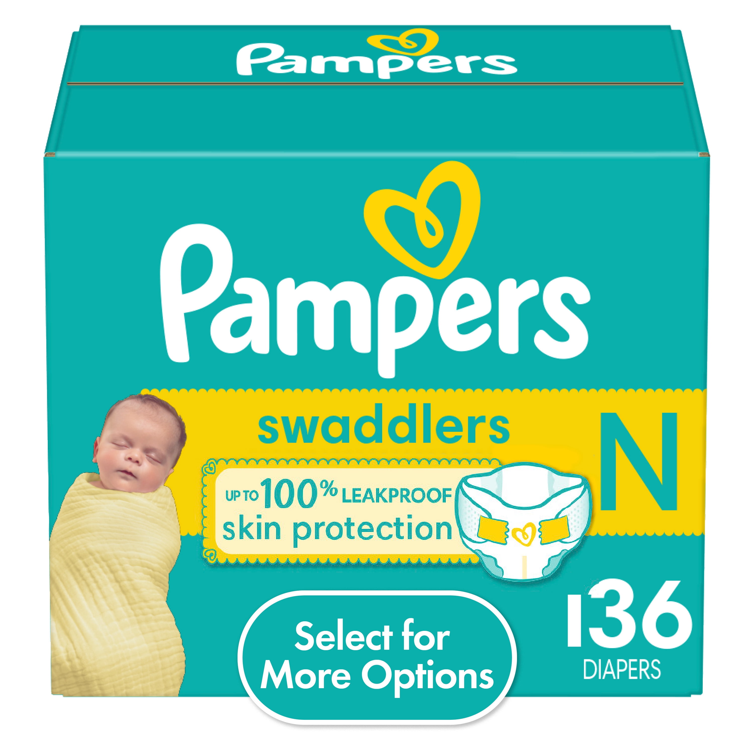 pampers new born husteczki