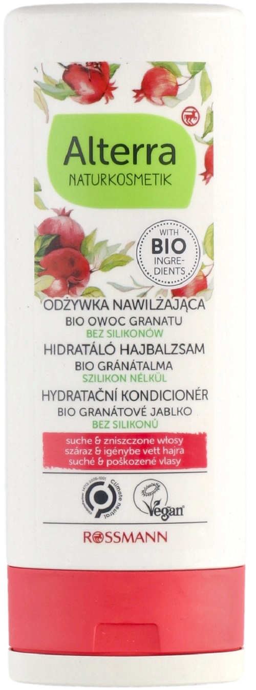 alterra nawilżająca odżywka do włosów bio-owoc granatu & bio-aloes opinie