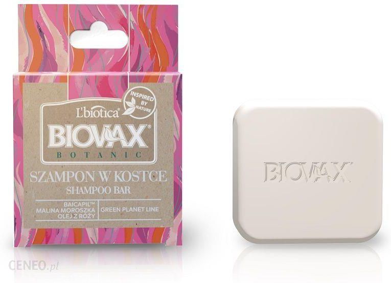 szampon w kostce biovax malina