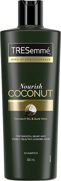 tresemmé szampon do włosów olej kokosowy i aloes