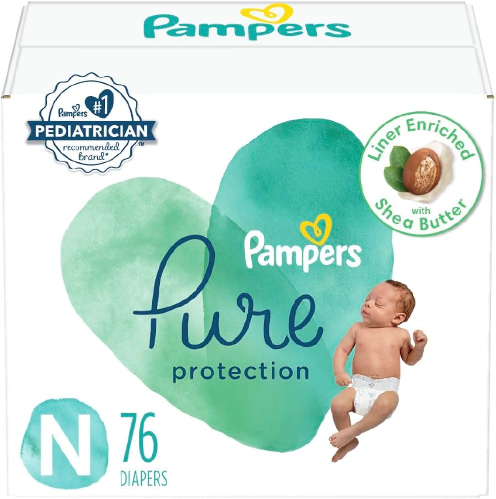 pampers new born husteczki