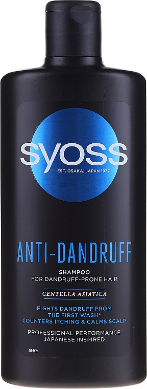 syoss anti-dandruff szampon do włosów z łupieżem classic clean