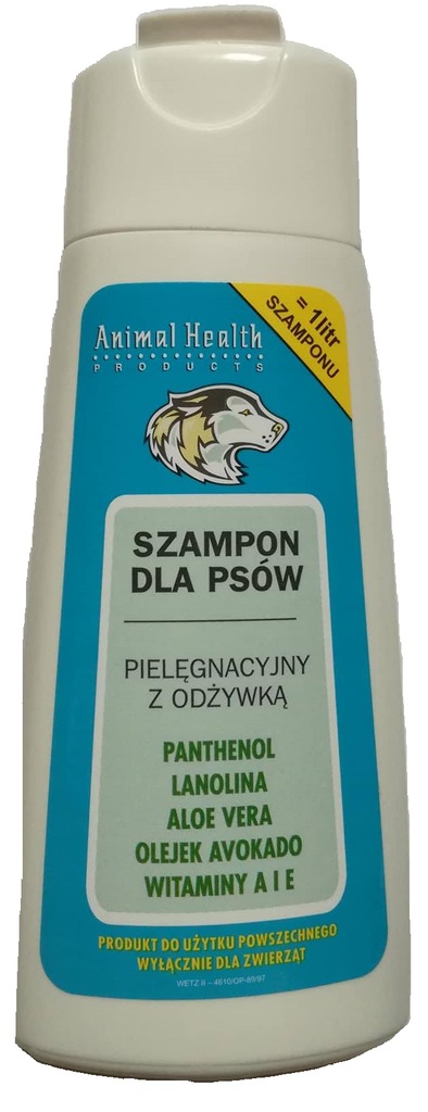 szampon dla psów animal health