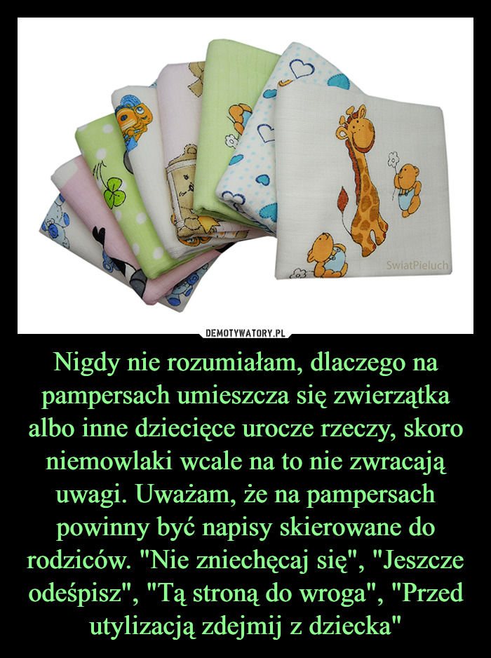 pampers z niespodzianką demotywatory