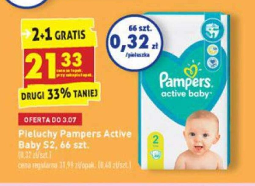 pampers 2 promocje