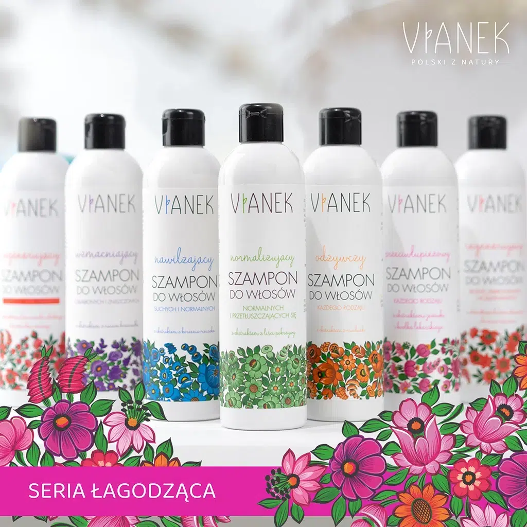 vianek sylveco szampon do włosów nawilżający 300ml