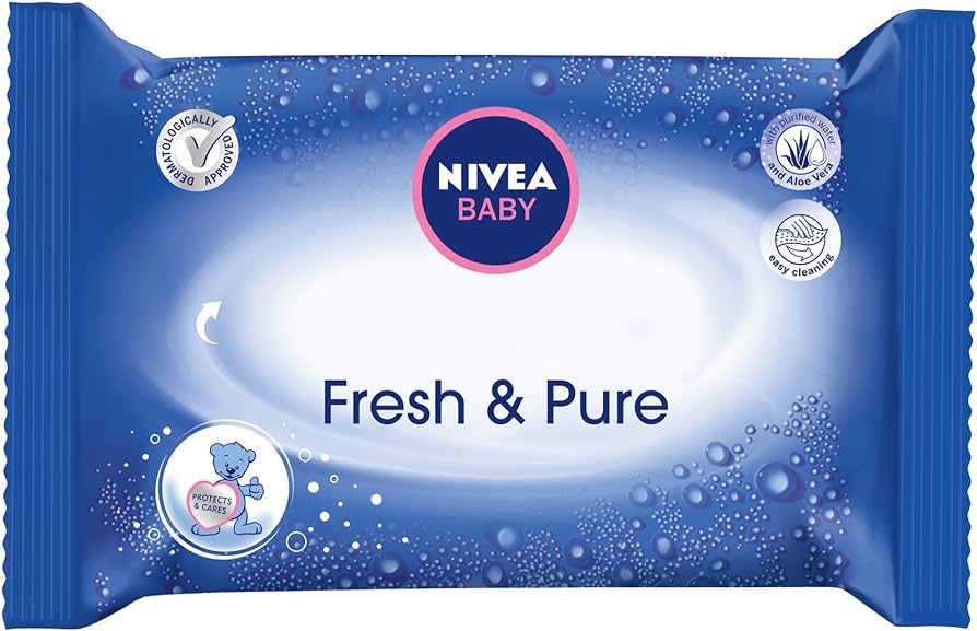 chusteczki nawilżane nivea baby pure sensitive