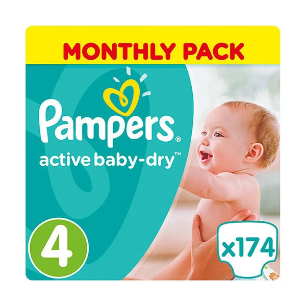 pampers 174 baby active