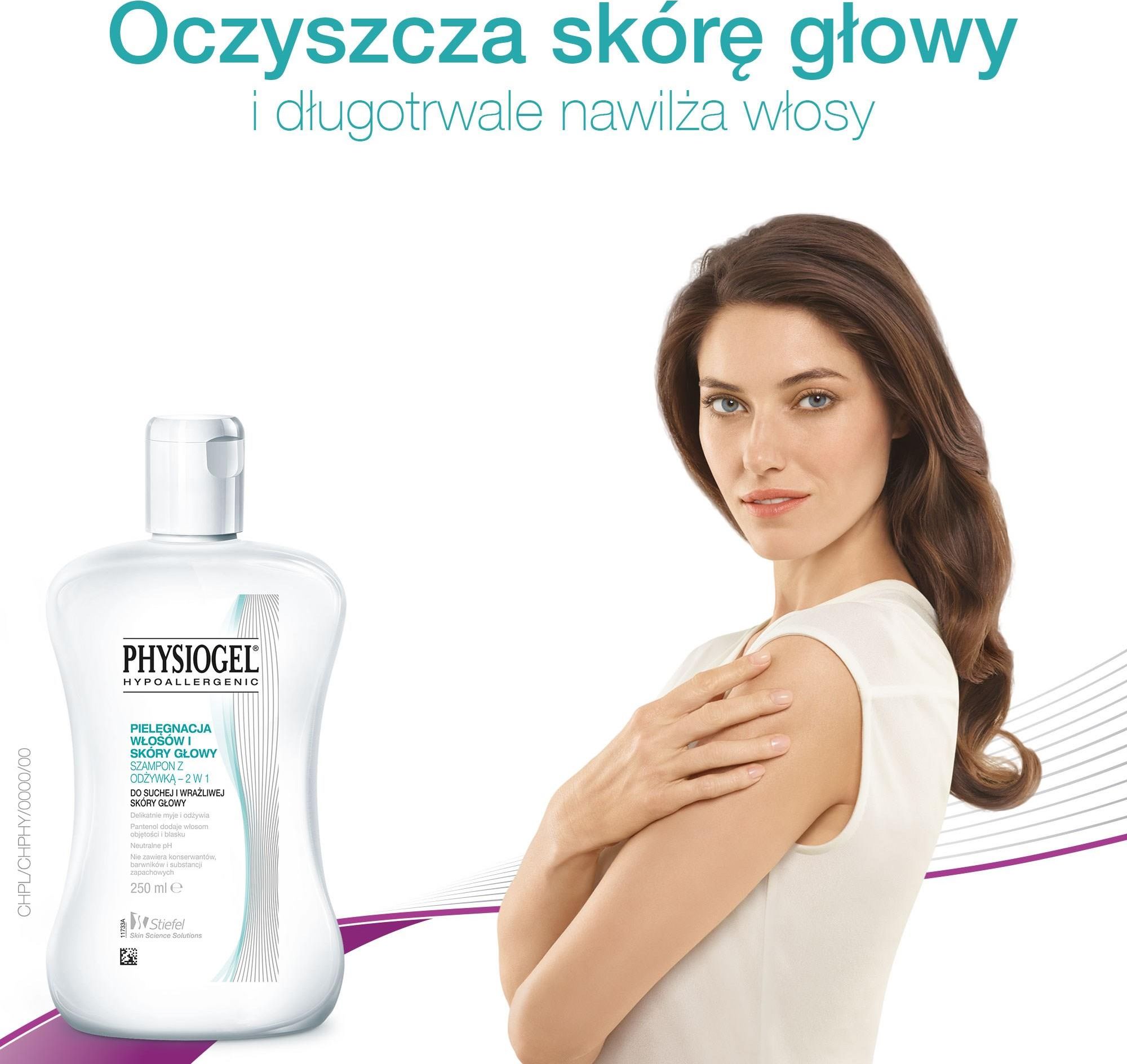 physiogel szampon do suchej skóry głowy