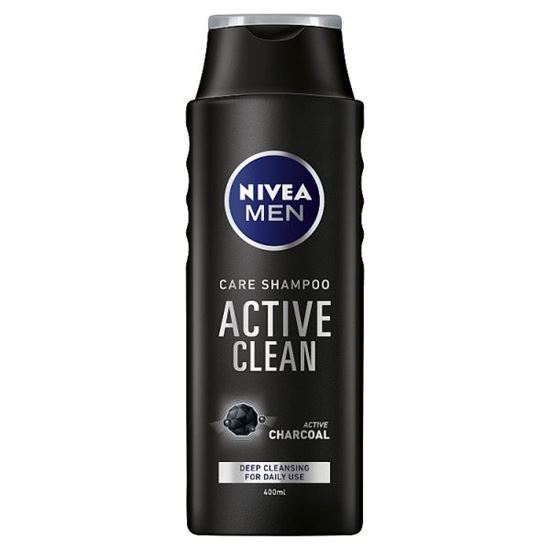 nivea active clean szampon