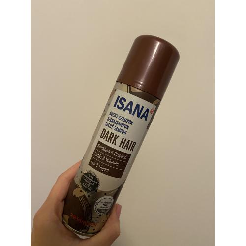 suchy szampon isana dark hair