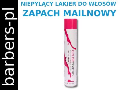 malinowy lakier do włosów