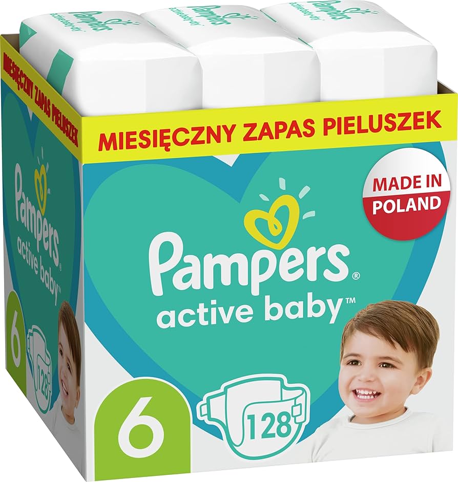 pieluchy pampers rozmiar 6