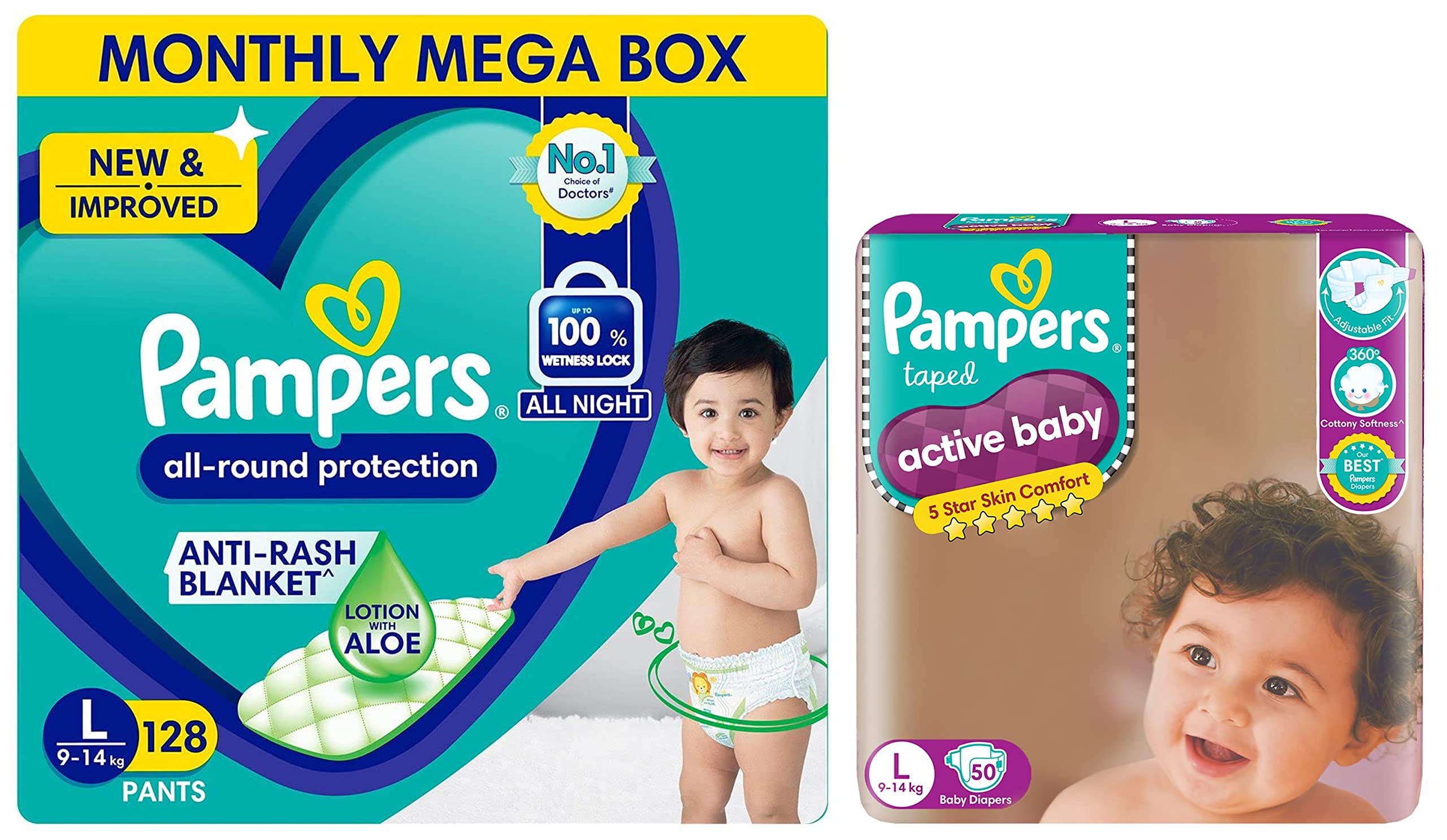 pampers 2 mega pack 122 sztuki