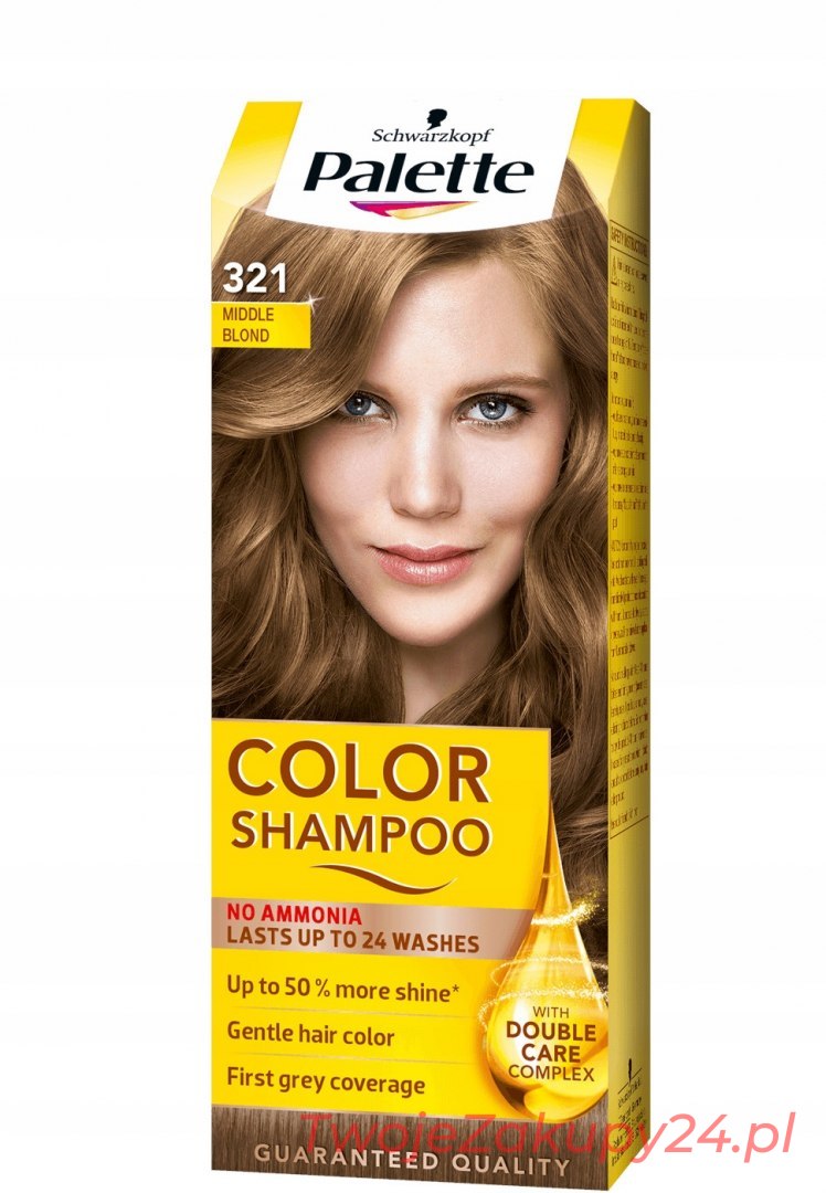 szampon koloryzujący palette złoty blond