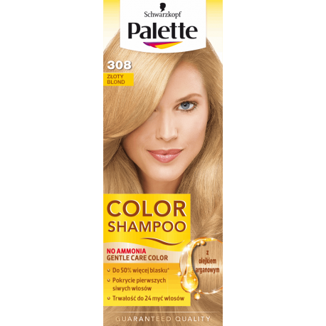 palette złoty blond szampon