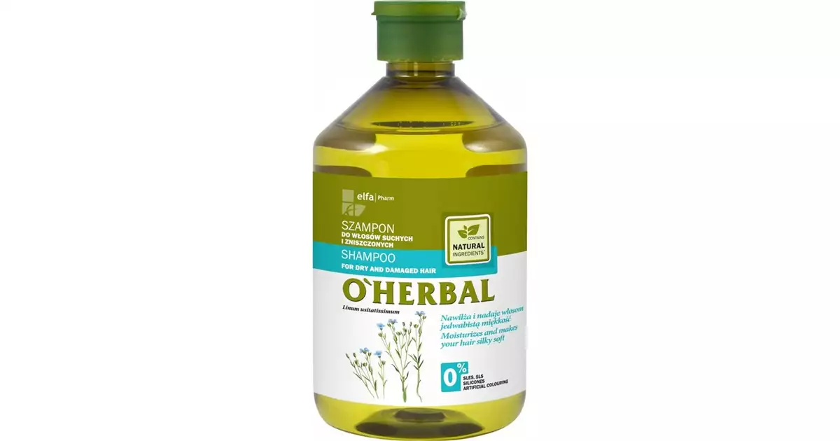 oherbal szampon z miętą