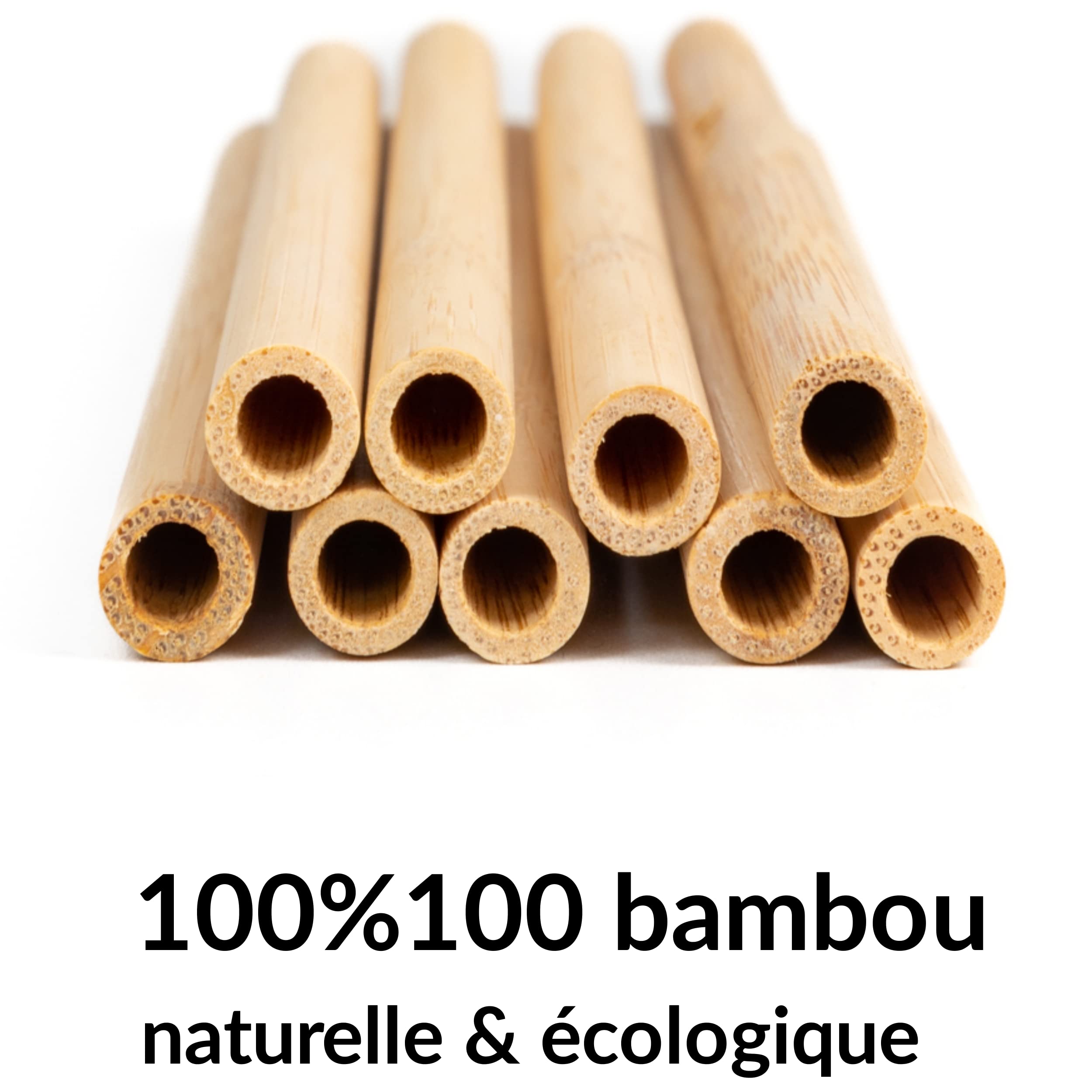 BambooUp Słomki z pędzelkiem