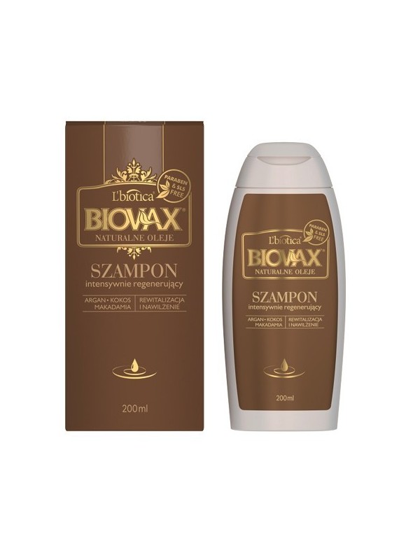 doz biovax szampon argan 400 ml