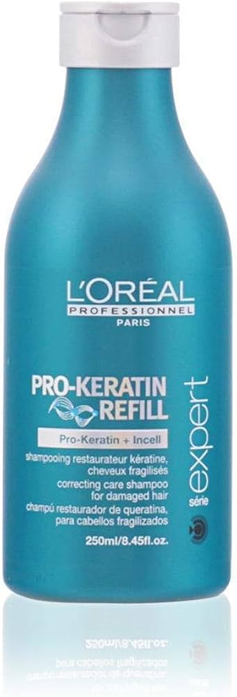 szampon do wlosuw z loreal pro keratin refill