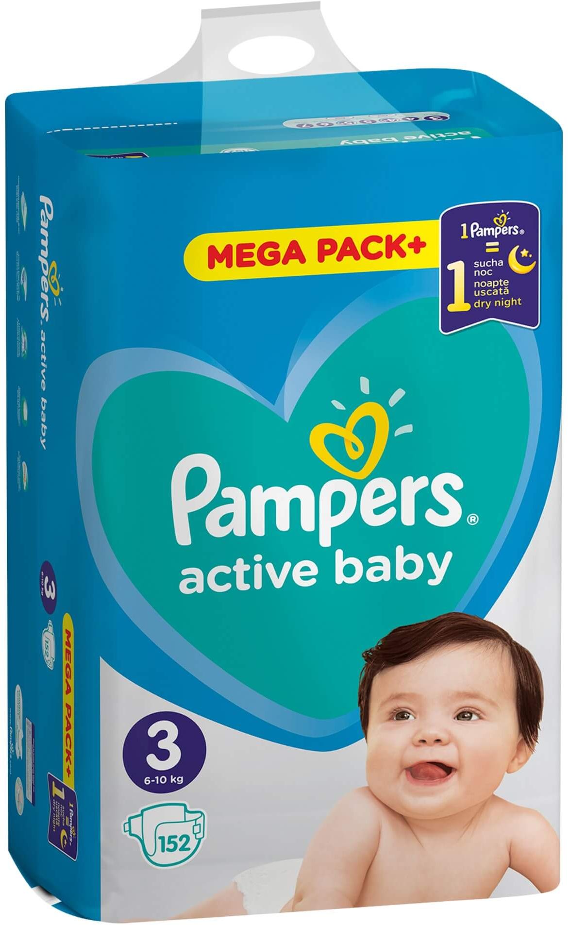 pampers mega pack 3 152