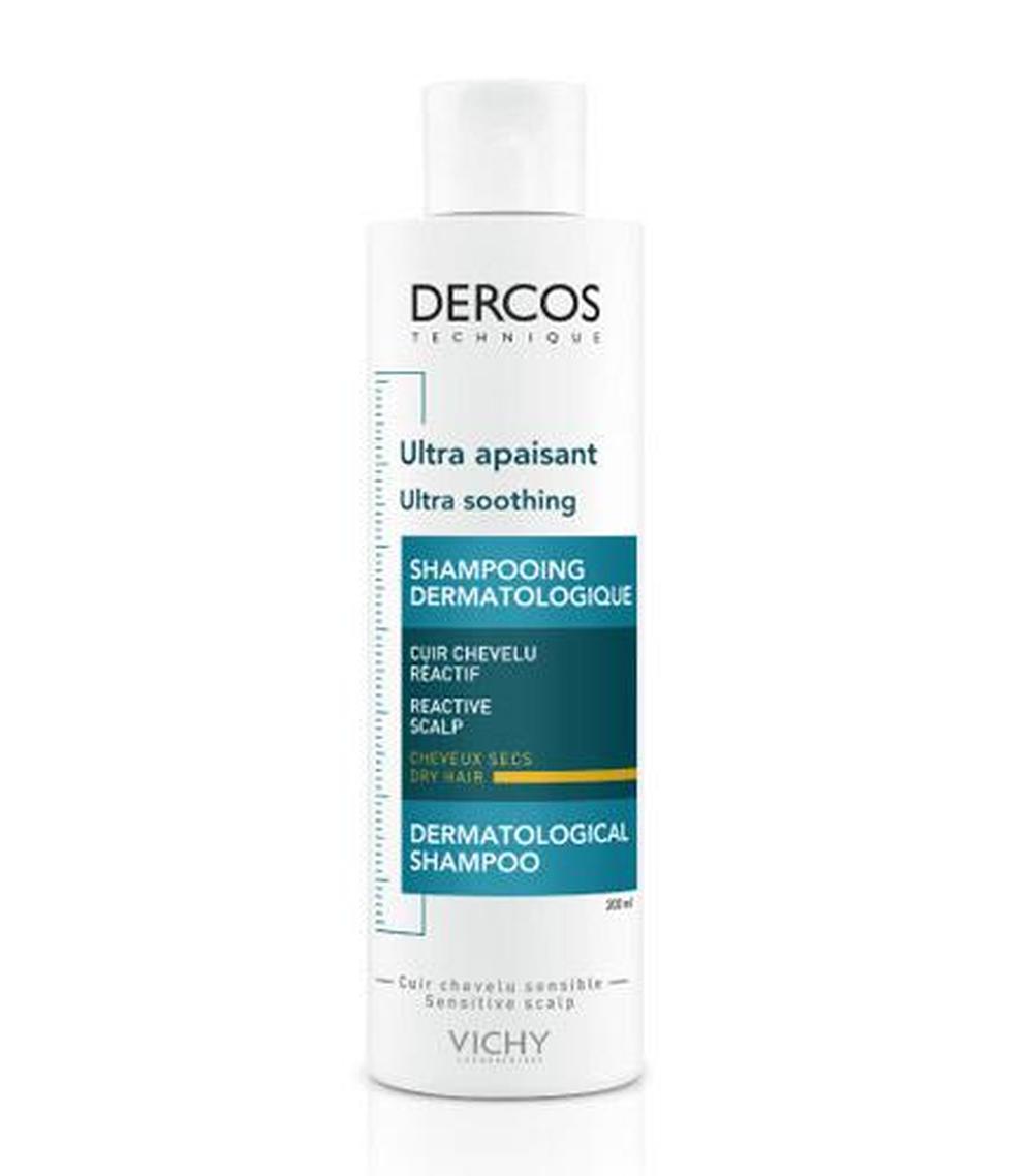 vichy dercos szampon przeciwłupieżowy skóra wrażliwa 200ml opinie