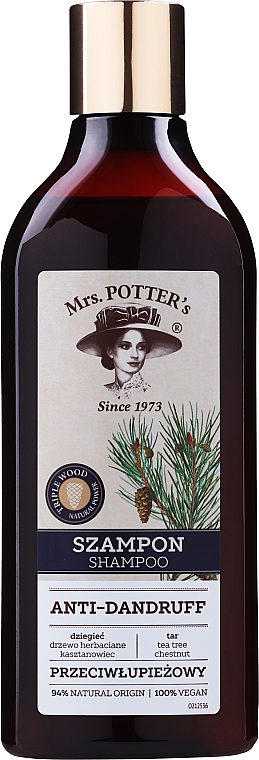 mrs potters szampon z dziegciem