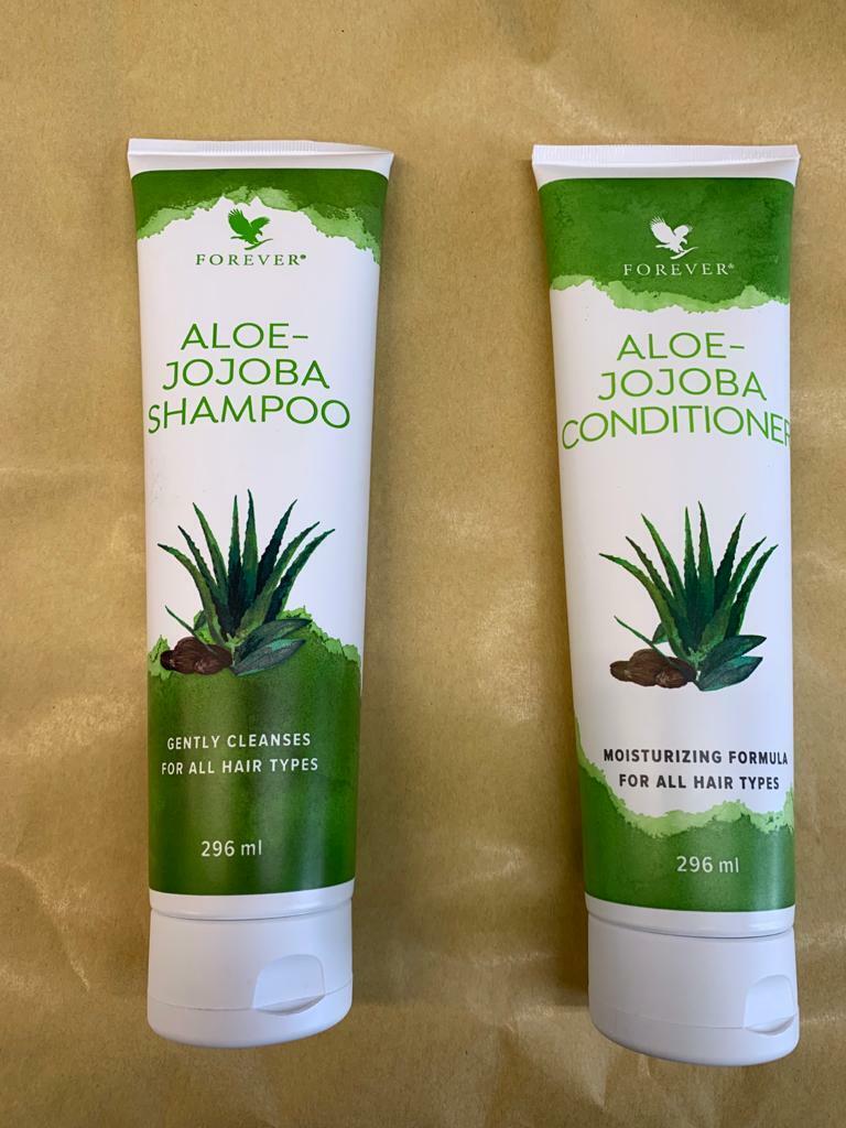 szampon i odżywka aloe-jojoba forever