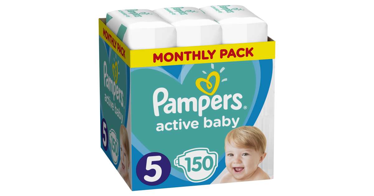 pampers active baby 150