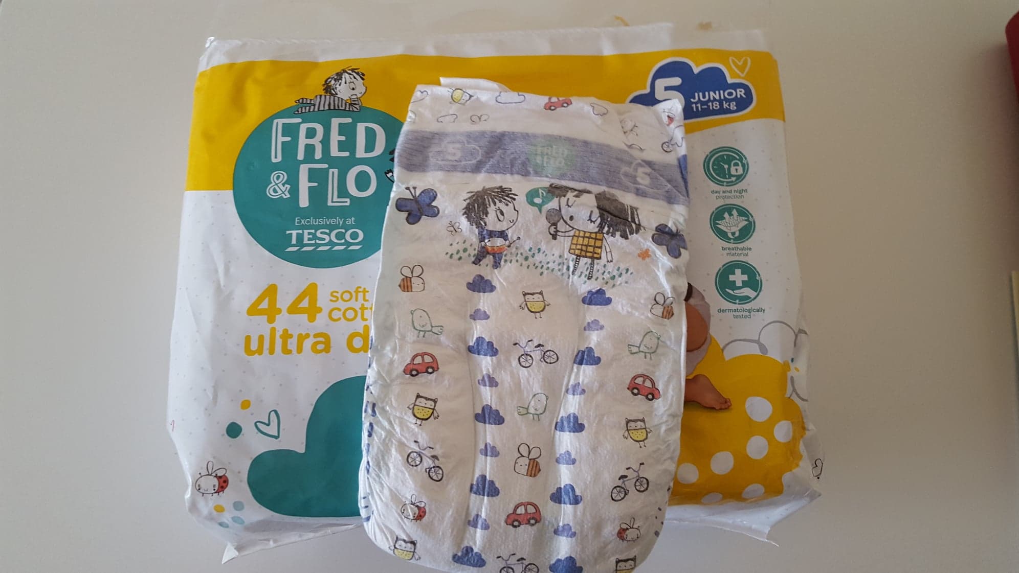 pieluchy fred&flo tesco opinie