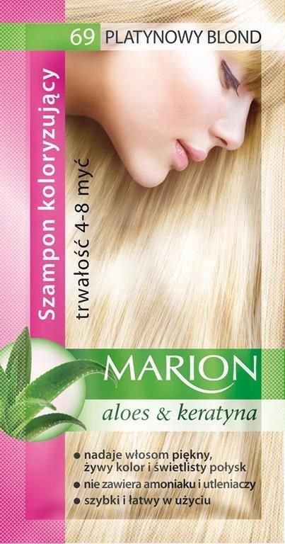 szampon koloryzujący marion platynowy blond opinie