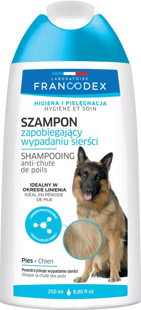 szampon dla psa na wypadanie sierści