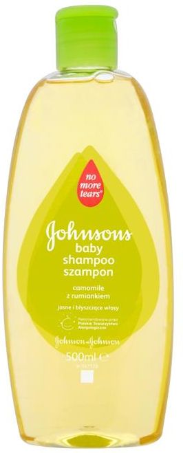 johnson&johnson baby szampon do włosów dla dzieci rumiankowy sklad