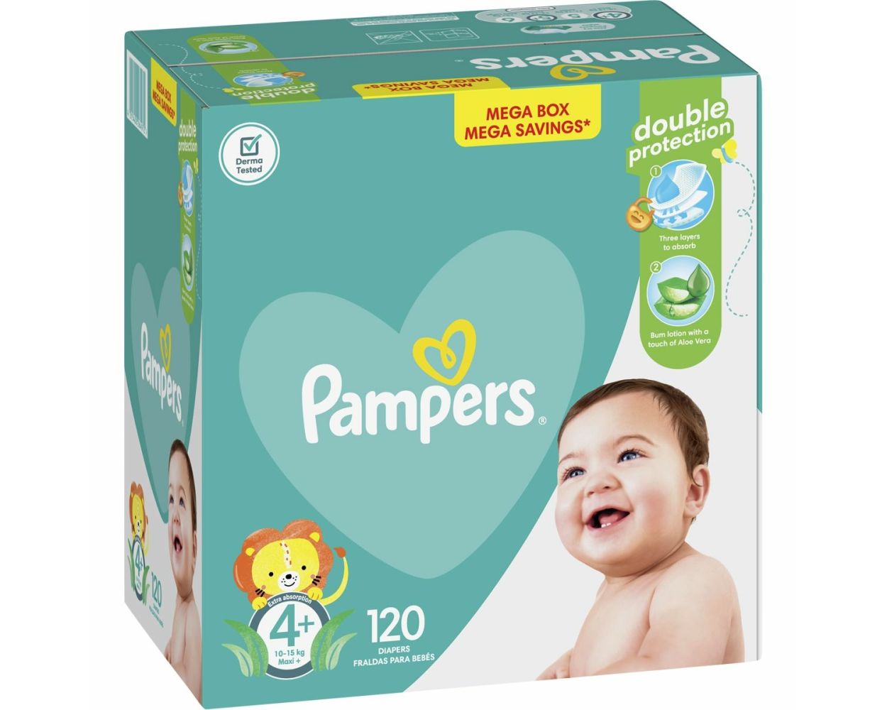 pampers active baby 3 mega box