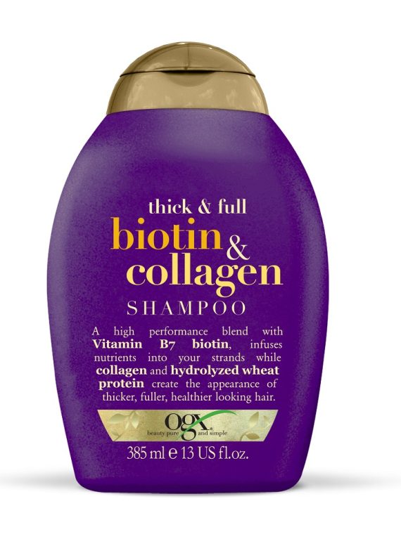 ogx wzmacniający szampon do włosów vitamin e