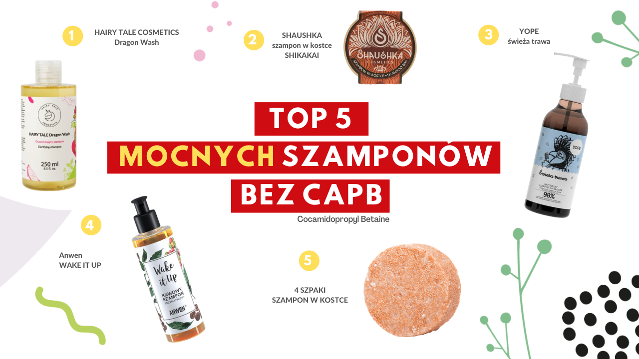 szampon bez cocamidopropyl betaine