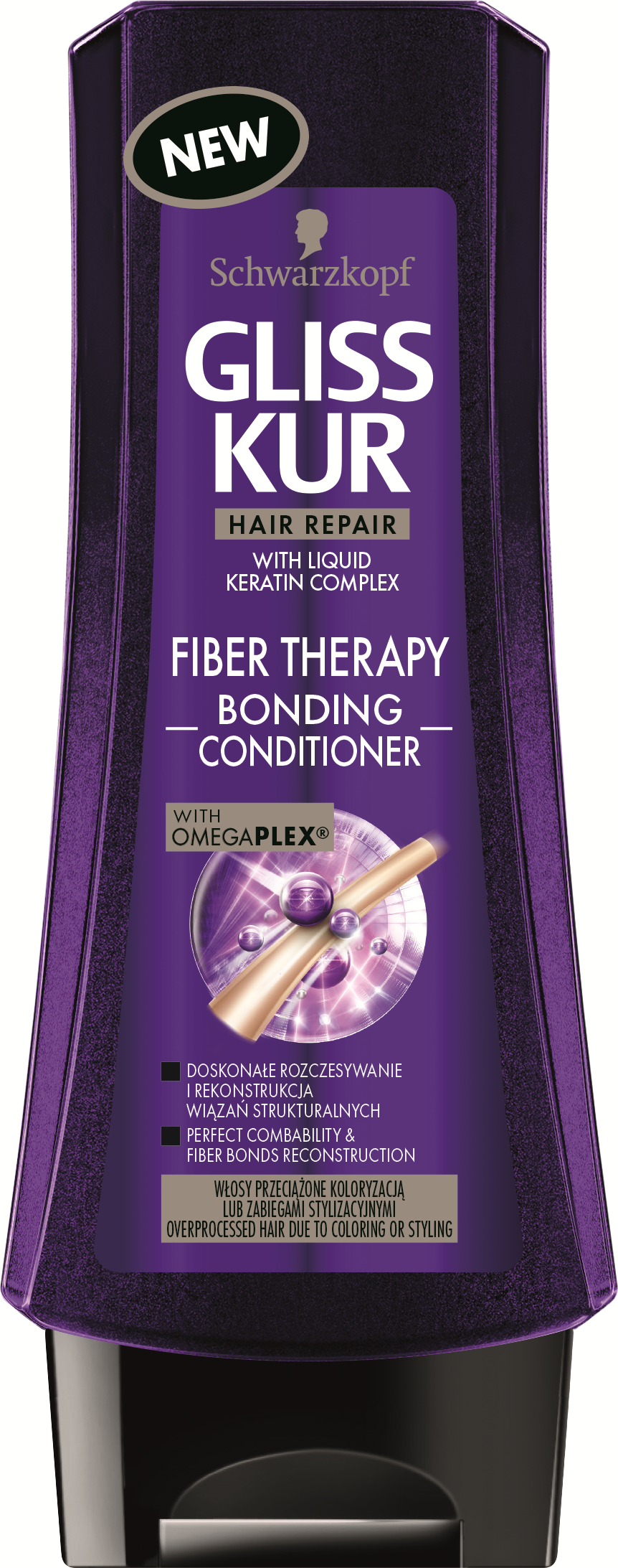 gliss kur fiber therapy odżywka ekspresowa do włosów przeciążonych wizaz