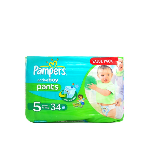 pampers active pants boy