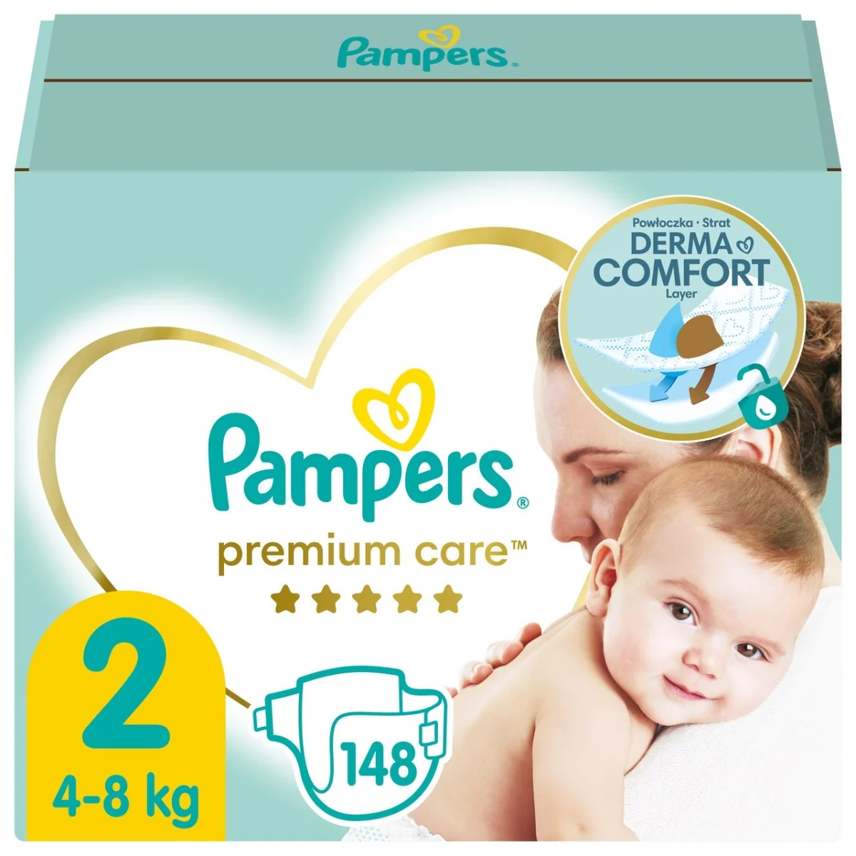 pampers 2 148 sztuk