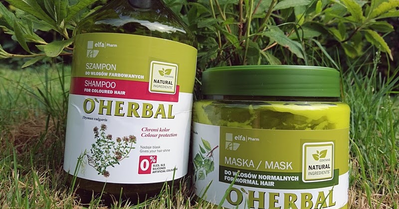 szampon do włosów farbowanych o herbal