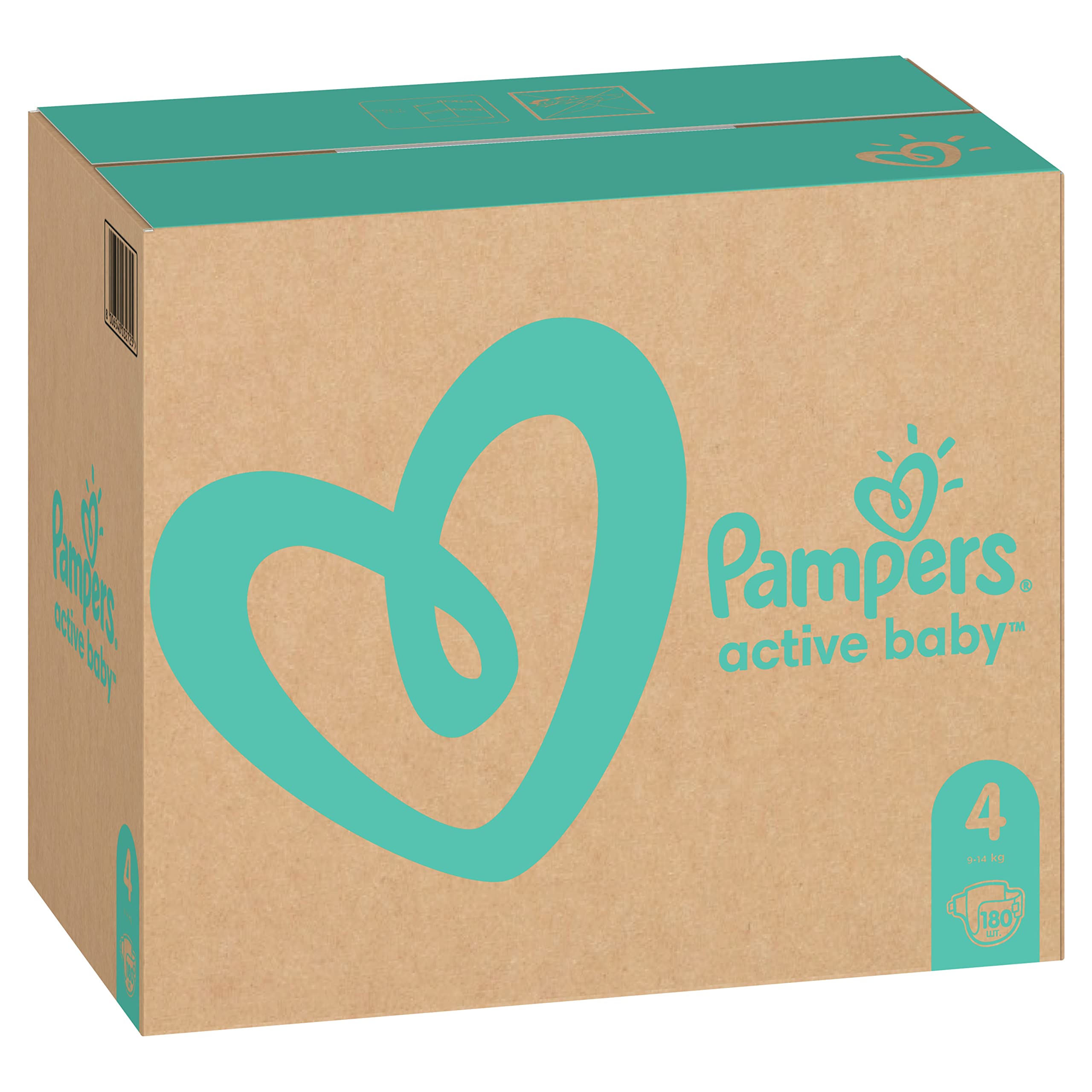 pampers active baby ile sztuk w paczce 4